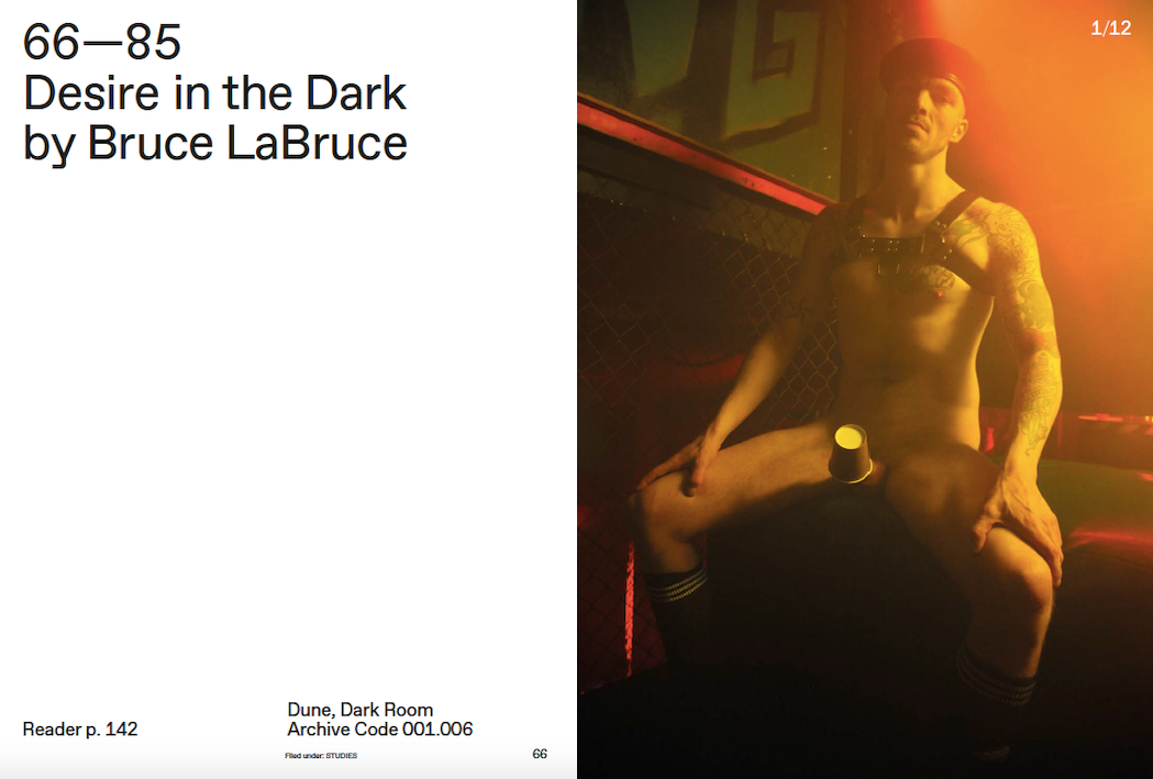 Dune Vol. 001 n. 001 – "Dark Room"